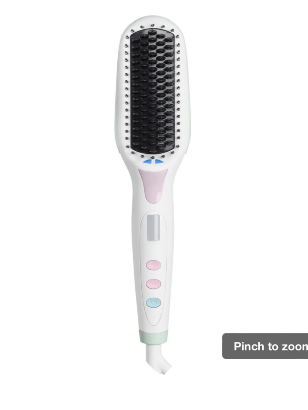 NWT Mane Get Ur Sleek On Hot Straightening Brush Heated Straightening Brush Hair